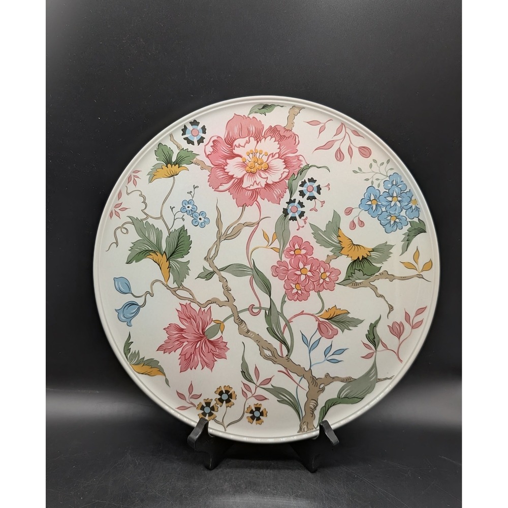 Villeroy & Boch Chintz Round Platter Vitro-Porcelaine Floral 12 inch Luxembourg